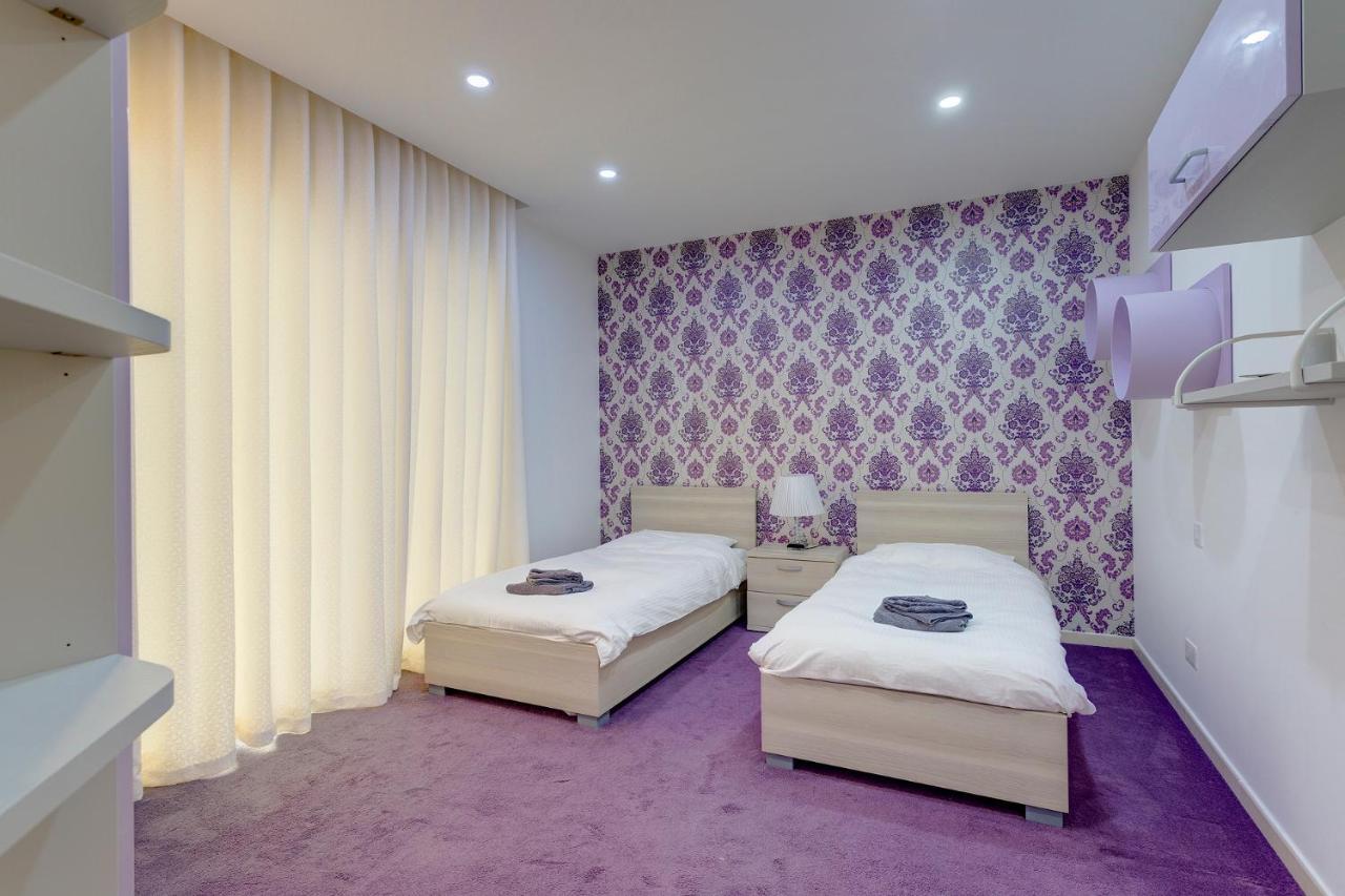 Luxury Apt W/ Side Seaviews And Pool, Top Location Слима Екстериор снимка